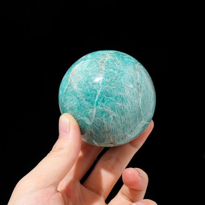 Amazonite Spheres – Harmony, Communication & Calm Energy - Light Of Twelve