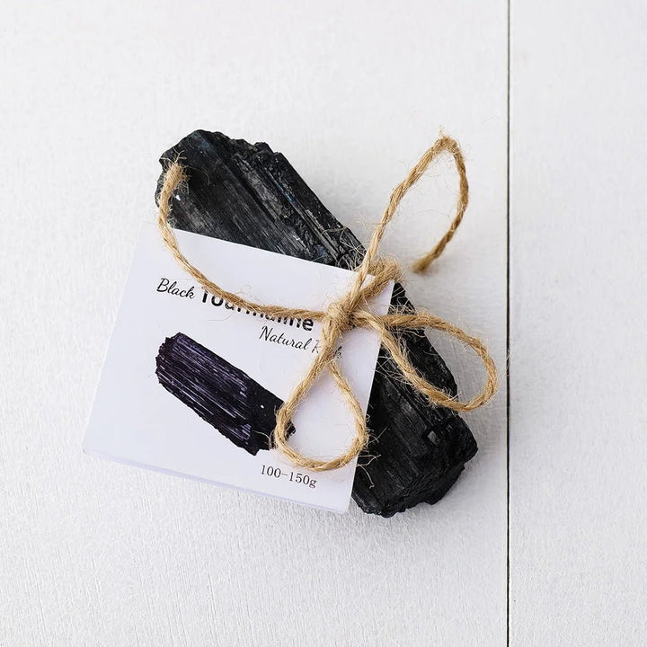 Black Tourmaline Specimens – Grounding, Protection & Energy Shielding - Light Of Twelve