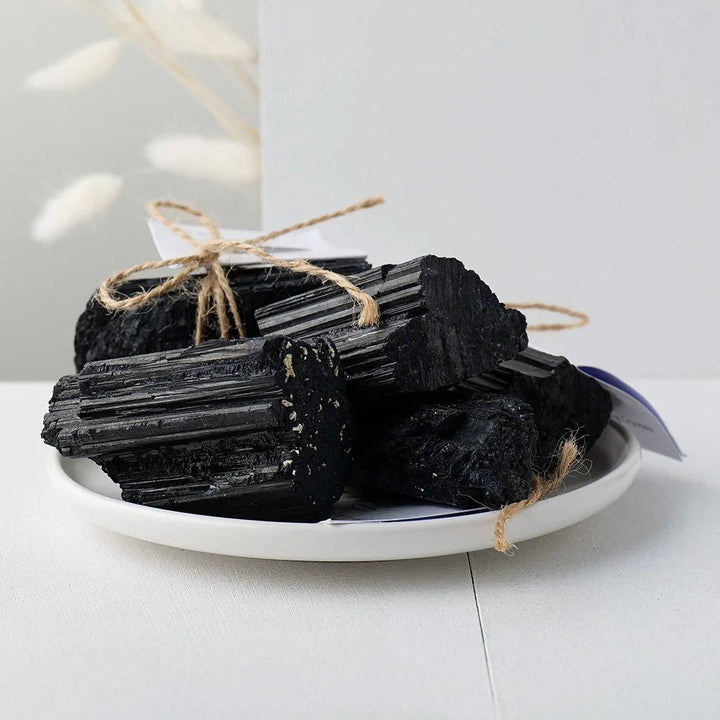 Black Tourmaline Specimens – Grounding, Protection & Energy Shielding - Light Of Twelve