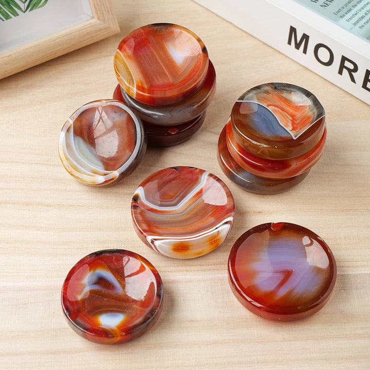 Carnelian Bowls - Channel Creative Energy and Vitality with Fiery Beauty - Light Of Twelve