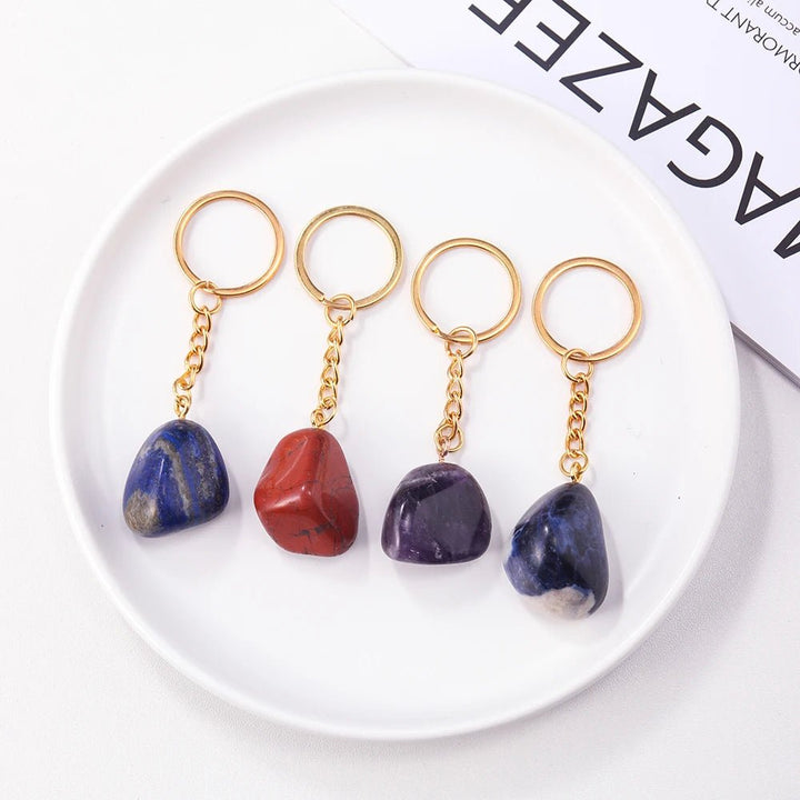 Crystal Gemstone Keychains – Stylish, Healing Energy On - the - Go - Light Of Twelve