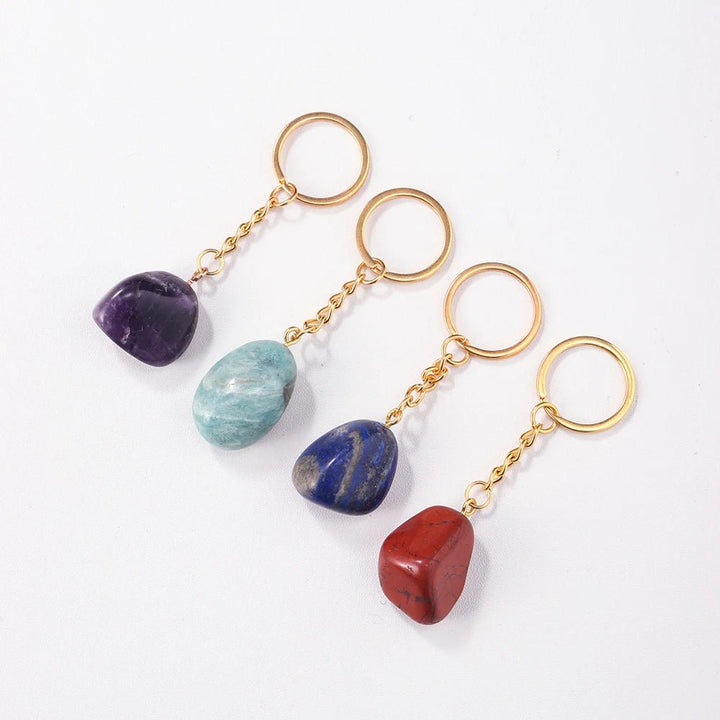 Crystal Gemstone Keychains – Stylish, Healing Energy On - the - Go - Light Of Twelve