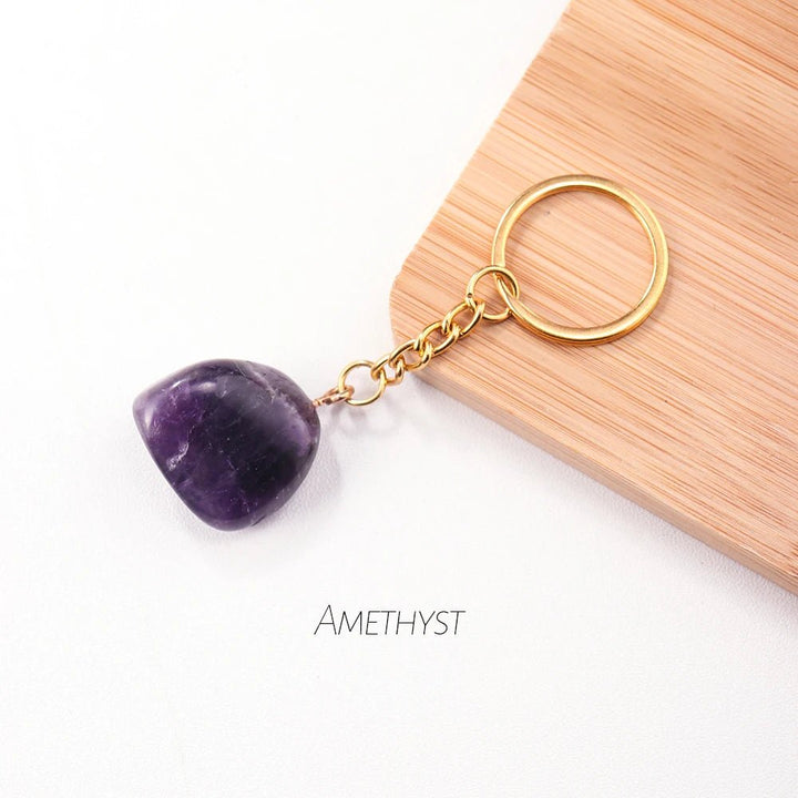 Crystal Gemstone Keychains – Stylish, Healing Energy On - the - Go - Light Of Twelve