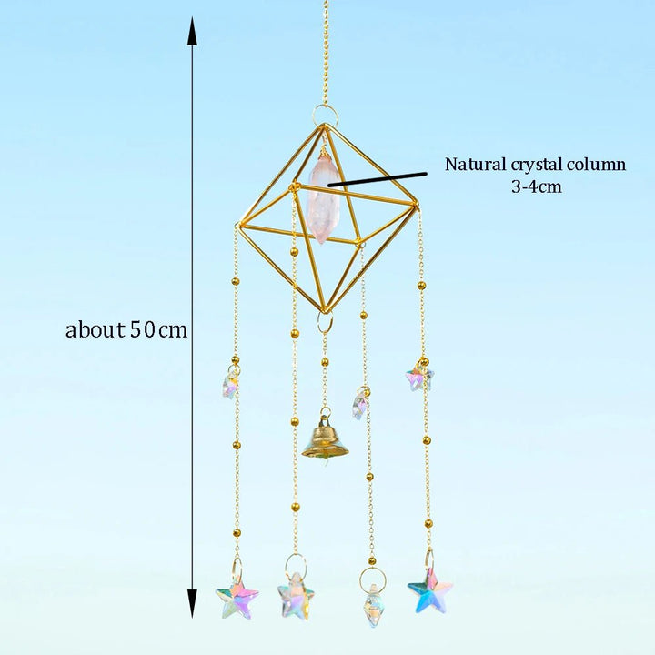 Geometric Crystal Suncatchers – Radiance, Elegance, and Energy Amplification - Light Of Twelve