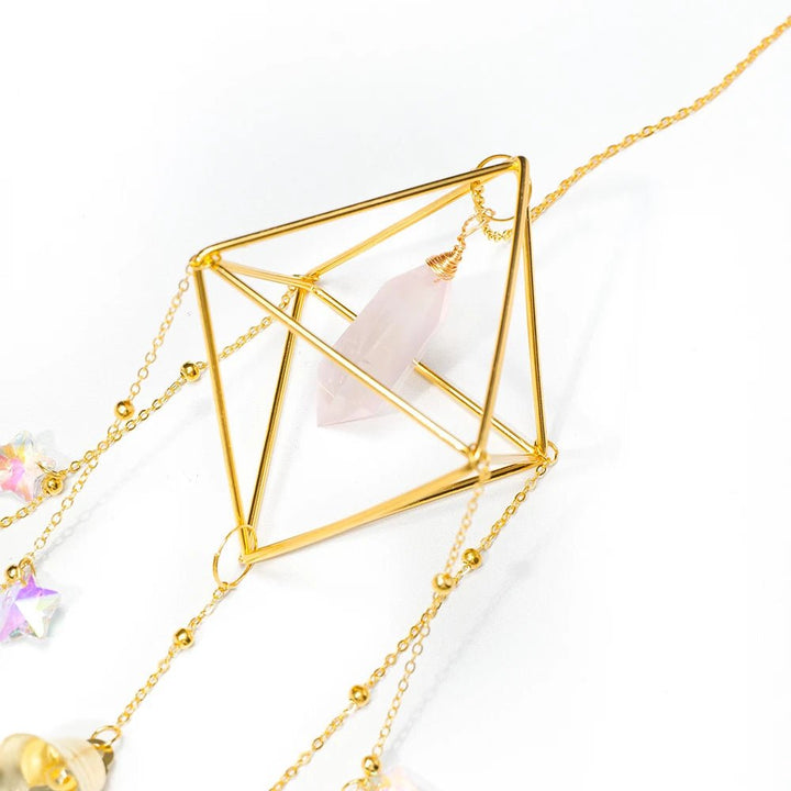 Geometric Crystal Suncatchers – Radiance, Elegance, and Energy Amplification - Light Of Twelve