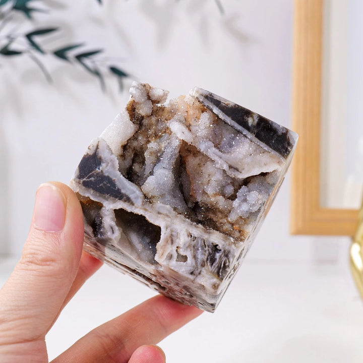 Sphalerite Cubes - Natural Brilliance & Grounding Energy - Light Of Twelve