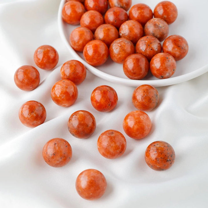 Sunstone Spheres - Embrace Joy, Vitality, and Positive Energy with Radiant Warmth - Light Of Twelve