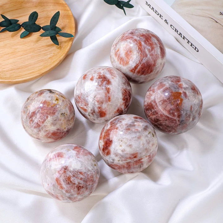 Sunstone Spheres – Joy, Confidence & Positive Energy - Light Of Twelve