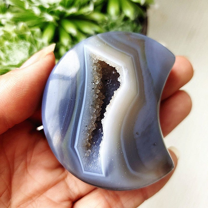 Agate Druzy Moons - Light Of Twelve