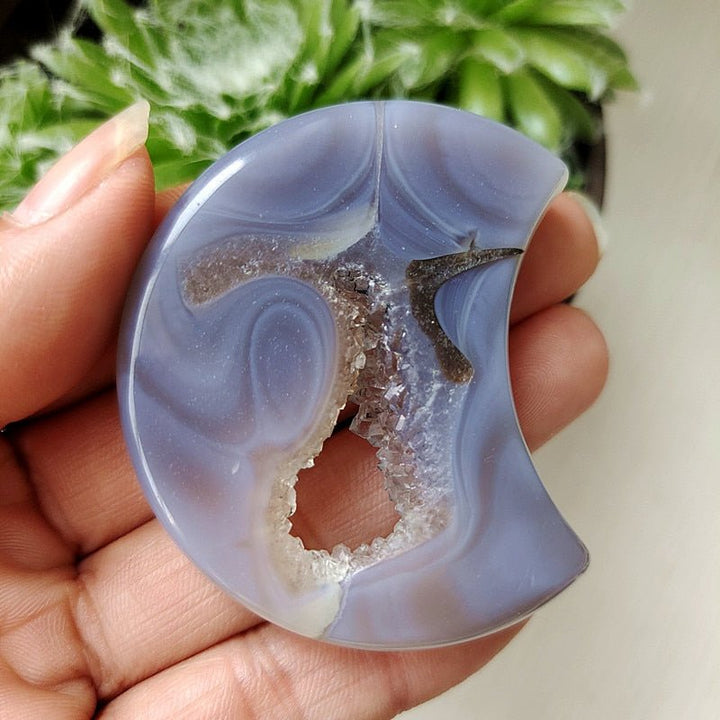 Agate Druzy Moons - Light Of Twelve