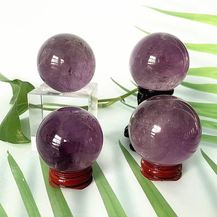 Amethyst Crystal Sphere - Light Of Twelve