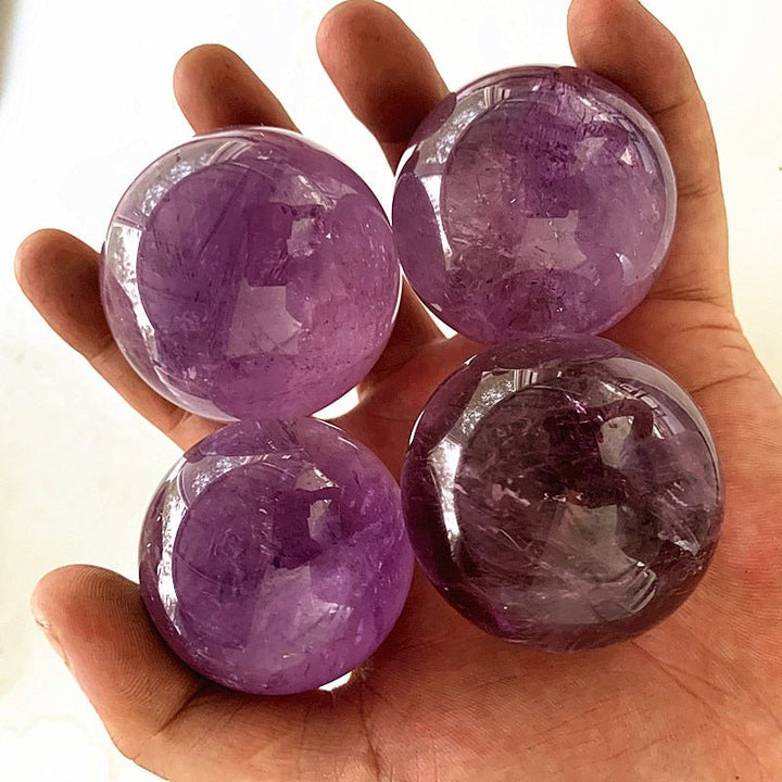 Amethyst Crystal Sphere - Light Of Twelve