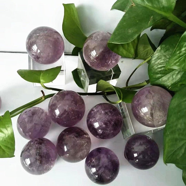 Amethyst Crystal Sphere - Light Of Twelve