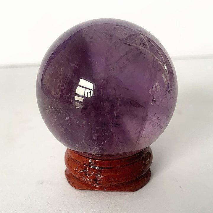 Amethyst Crystal Sphere - Light Of Twelve