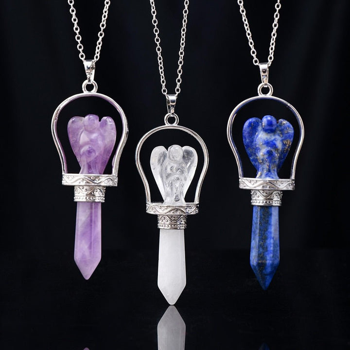 Angelic Pendulum Necklaces: Guidance from Above - Light Of Twelve