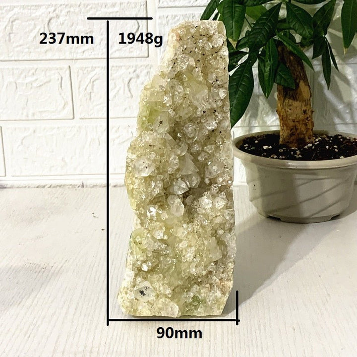 Apophyllite & Orange Zeolite Crystals - Light Of Twelve