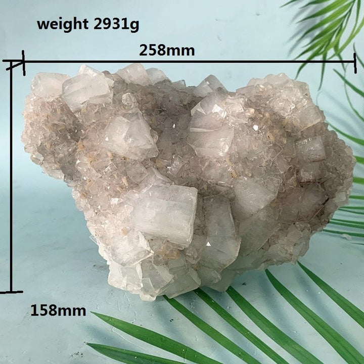 Apophyllite & Orange Zeolite Crystals - Light Of Twelve