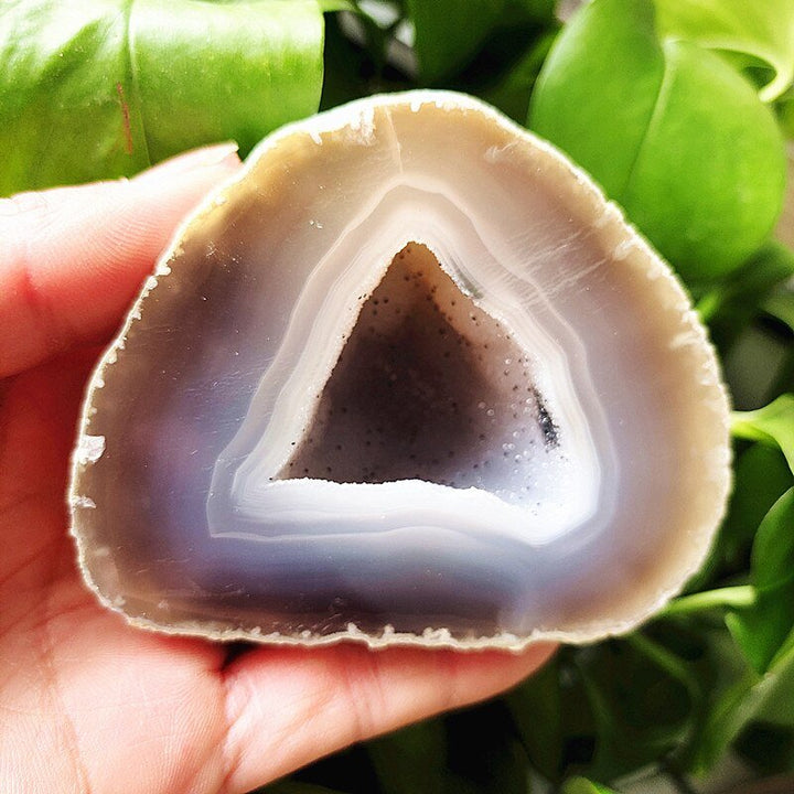 Banded Agate Druzy Geode - Light Of Twelve