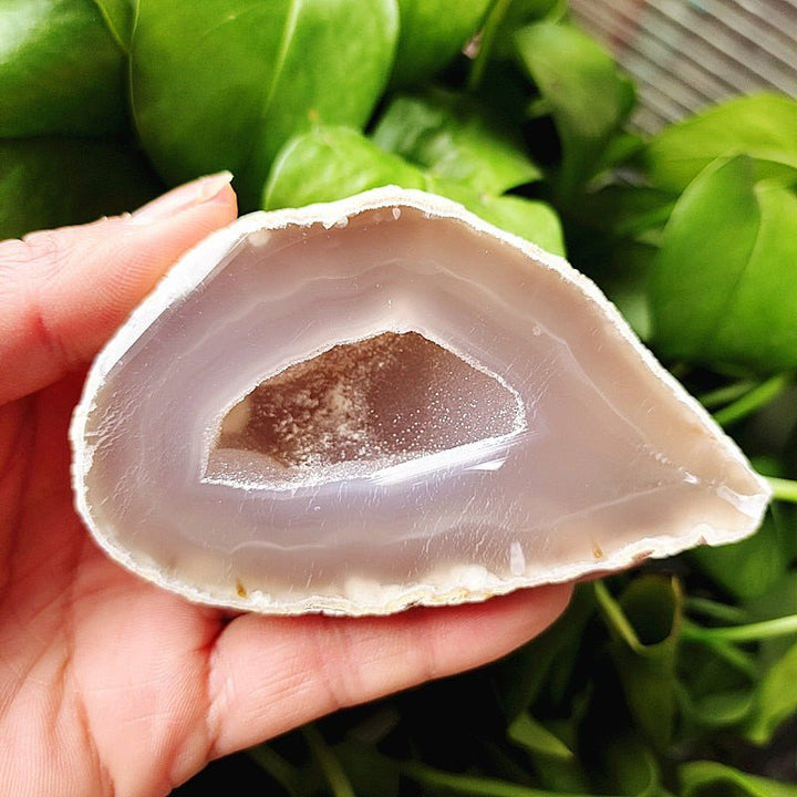 Banded Agate Druzy Geode - Light Of Twelve