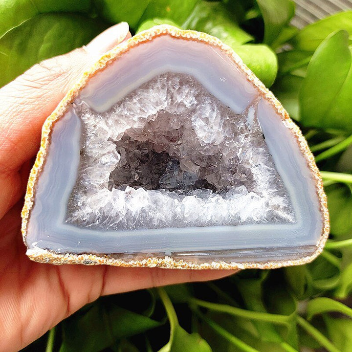 Banded Agate Druzy Geode - Light Of Twelve