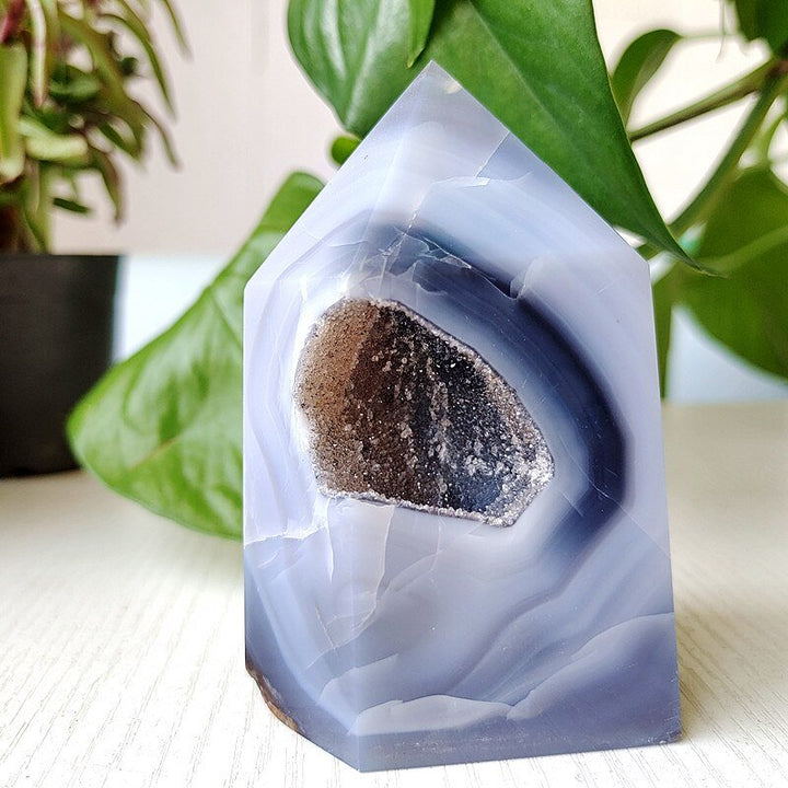 Banded Agate Geode Towers - Light Of Twelve