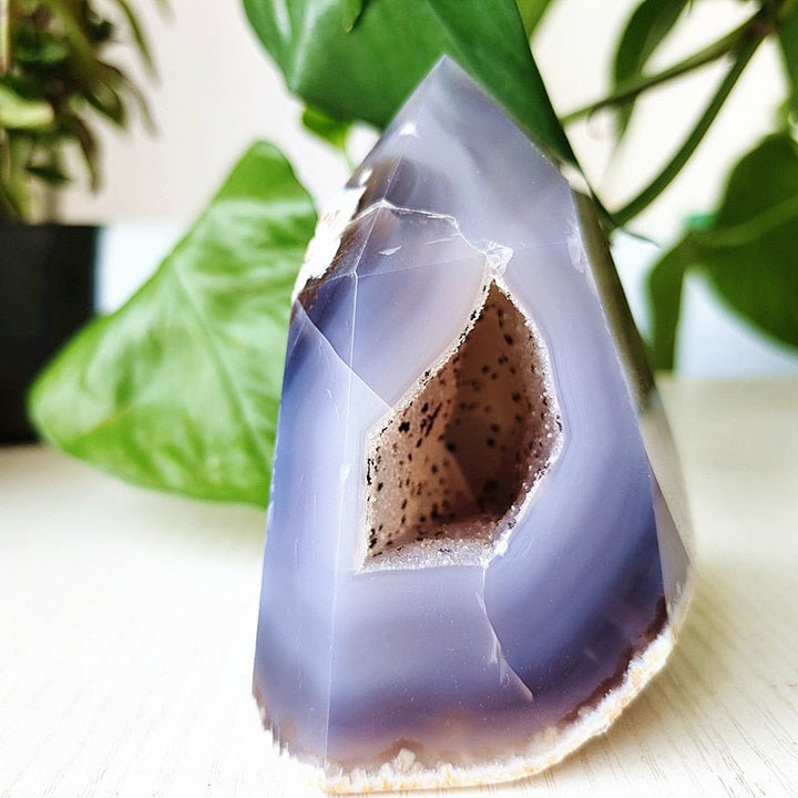 Banded Agate Geode Towers - Light Of Twelve