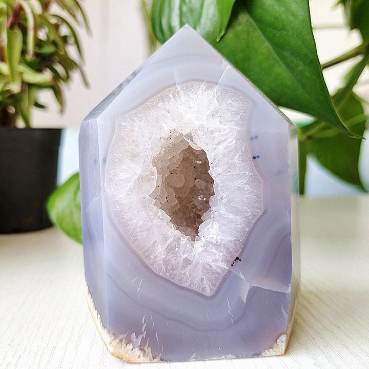 Banded Agate Geode Towers - Light Of Twelve
