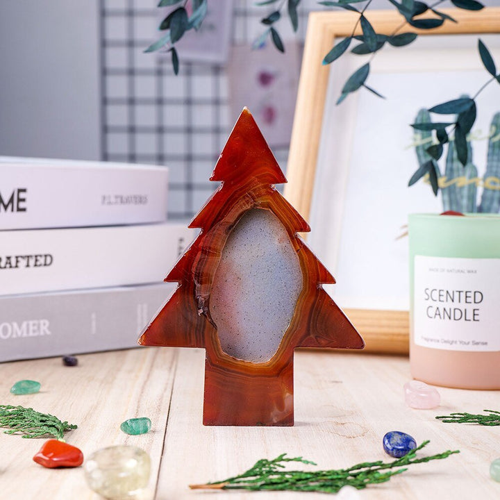 Carnelian Agate Trees: Vibrant Energy Sources for Your Space - Light Of Twelve