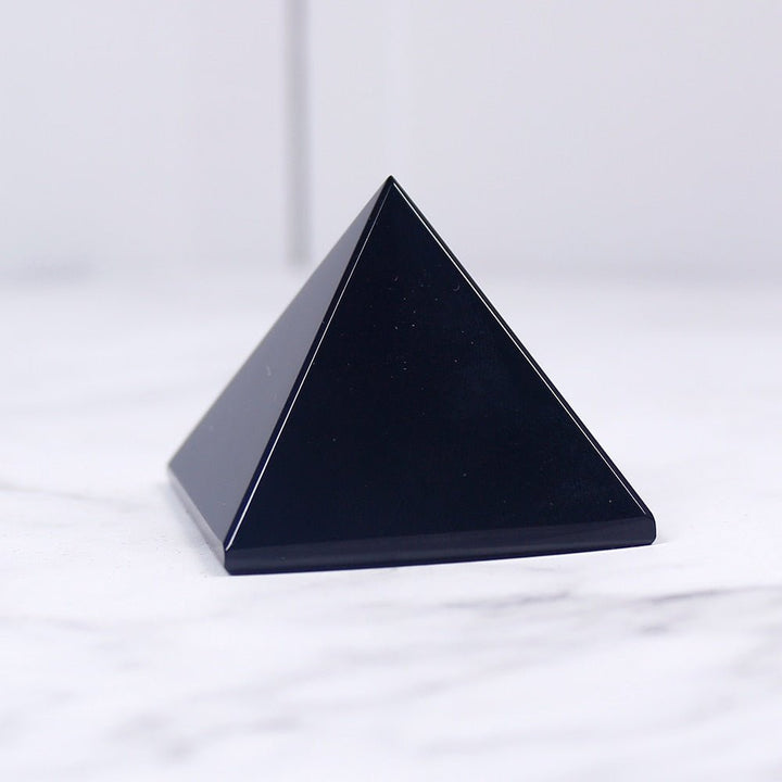 Charming Mini Obsidian Pyramids for Grounding & Spiritual Growth - Light Of Twelve