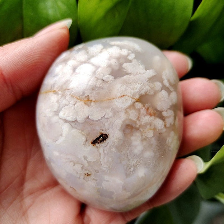 Cherry Blossom Agate Palm Stones - Light Of Twelve