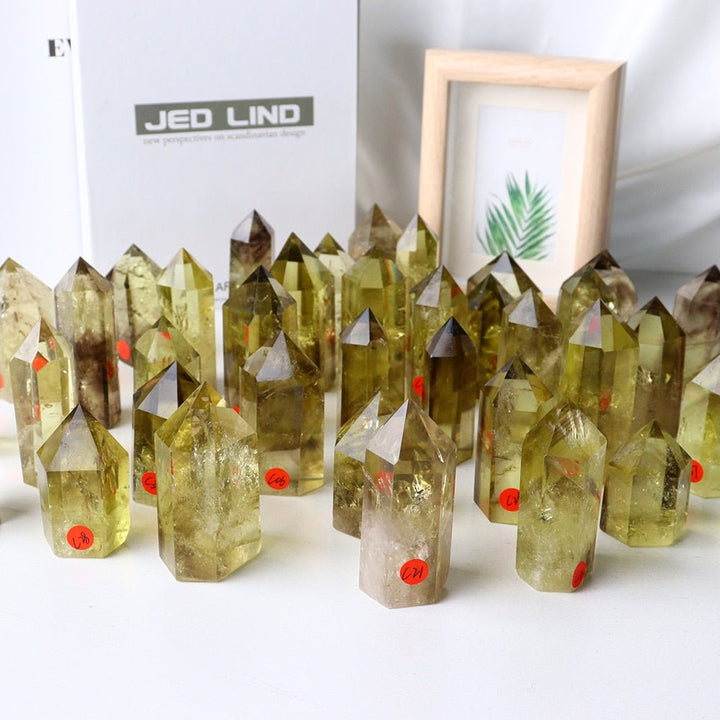 Citrine Crystal Point – Abundance, Prosperity & Manifestation - Light Of Twelve