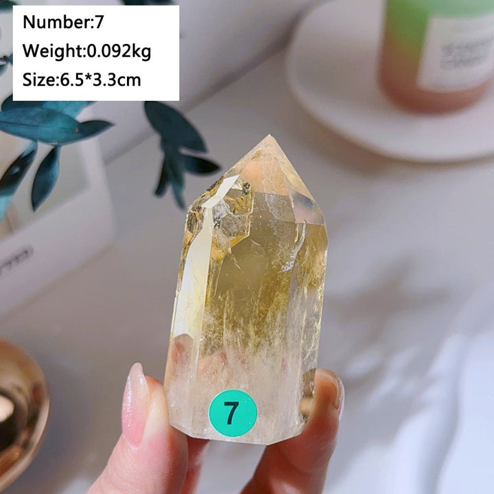 Citrine Crystal Point – Abundance, Prosperity & Manifestation - Light Of Twelve