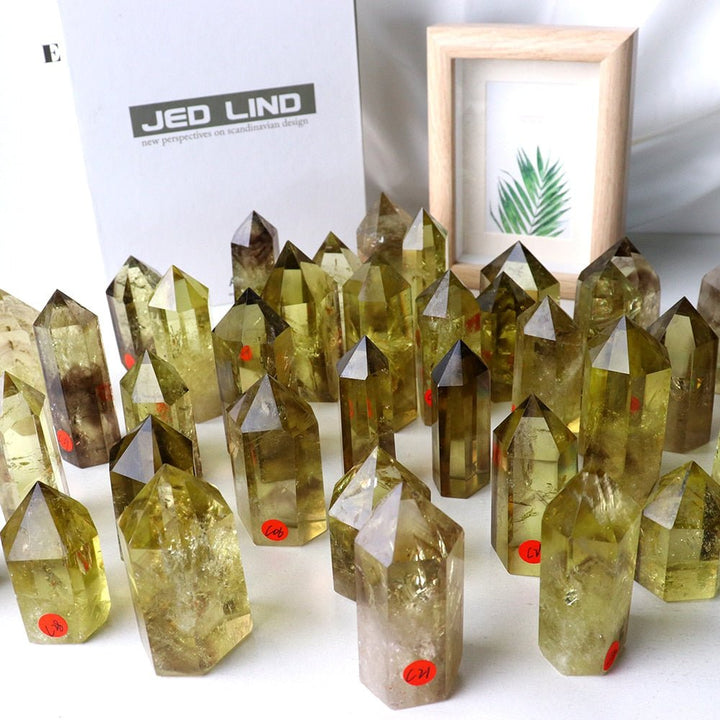 Citrine Crystal Point – Abundance, Prosperity & Manifestation - Light Of Twelve