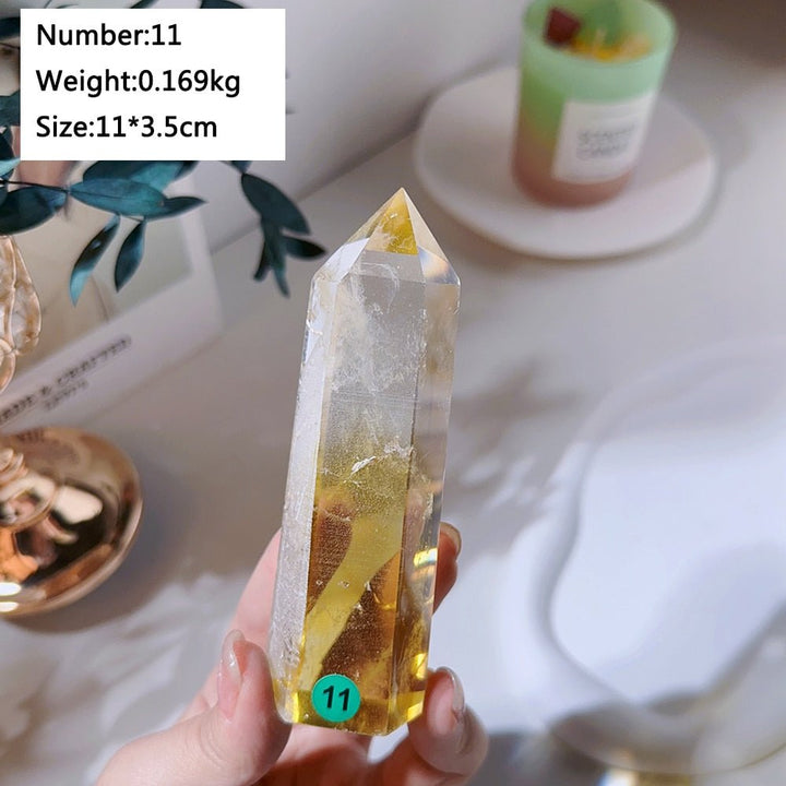 Citrine Crystal Point – Abundance, Prosperity & Manifestation - Light Of Twelve