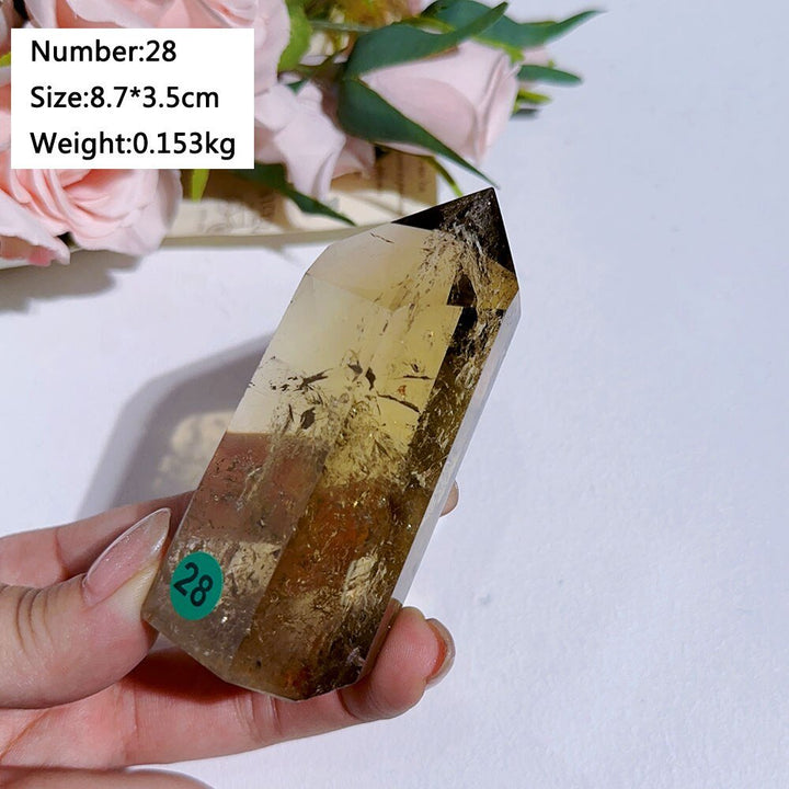 Citrine Crystal Point – Abundance, Prosperity & Manifestation - Light Of Twelve