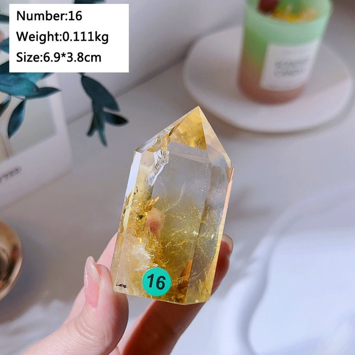 Citrine Crystal Point – Abundance, Prosperity & Manifestation - Light Of Twelve