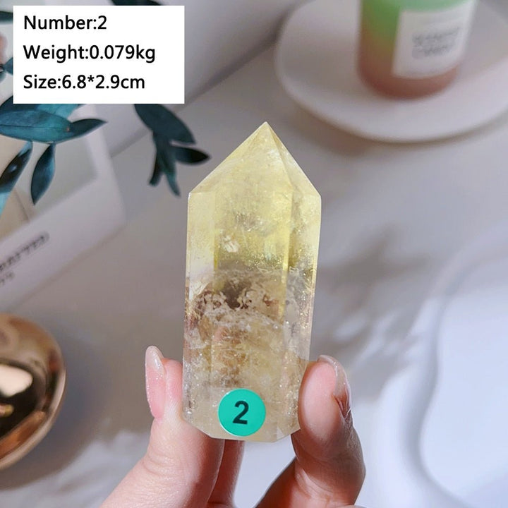 Citrine Crystal Point – Abundance, Prosperity & Manifestation - Light Of Twelve