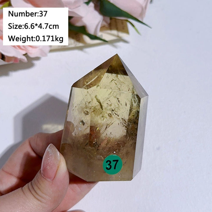 Citrine Crystal Point – Abundance, Prosperity & Manifestation - Light Of Twelve