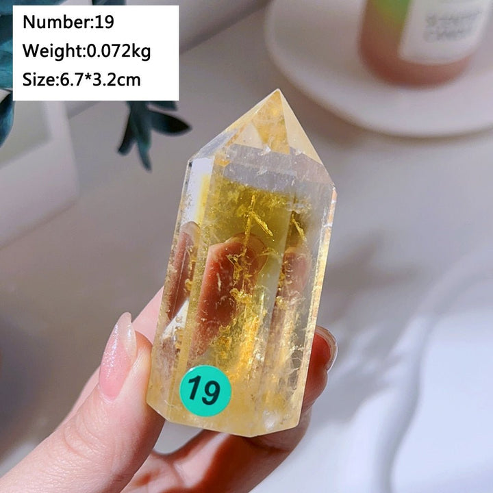 Citrine Crystal Point – Abundance, Prosperity & Manifestation - Light Of Twelve