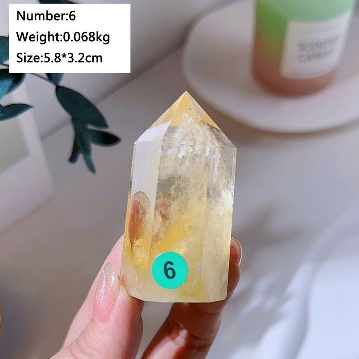 Citrine Crystal Point – Abundance, Prosperity & Manifestation - Light Of Twelve