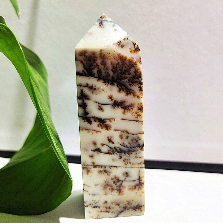 Dendritic Opal Crystal Points - Light Of Twelve