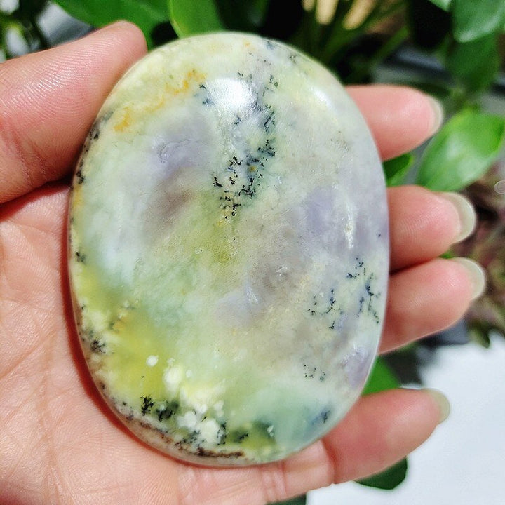 Dendritic Opal Worry Stone - Light Of Twelve