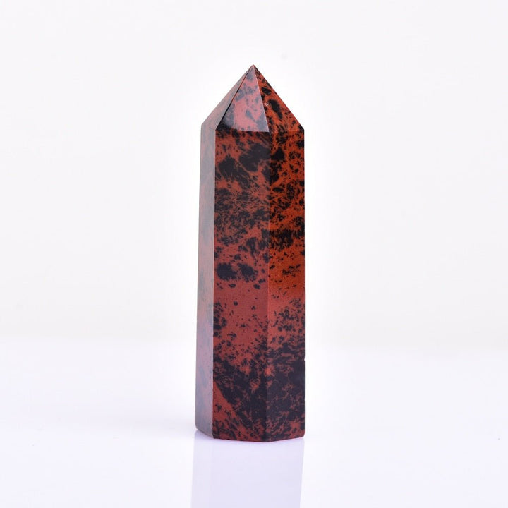 Energizing Mahogany Obsidian Points for Grounding & Emotional Healing - Light Of Twelve