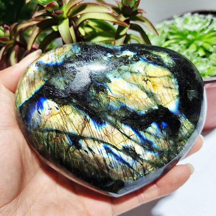 Labradorite Crystal Hearts - Light Of Twelve