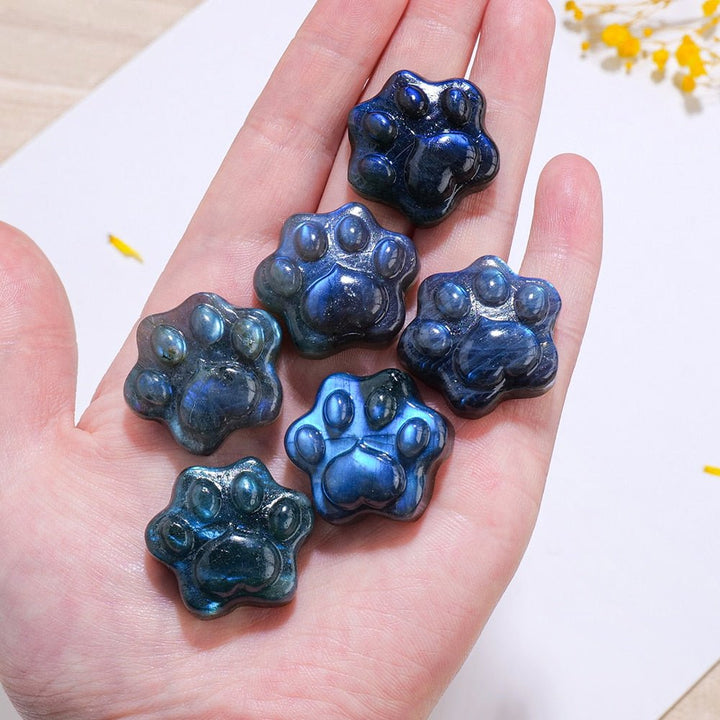 Labradorite Dog Paws – Intuition & Protection - Light Of Twelve
