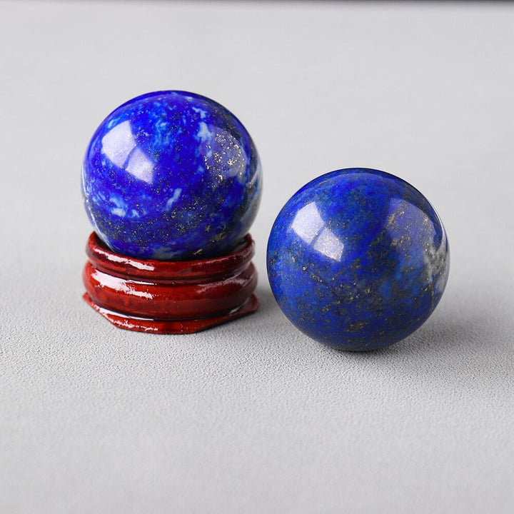 Lapis Lazuli Crystal Balls: Spheres of Enlightenment - Light Of Twelve