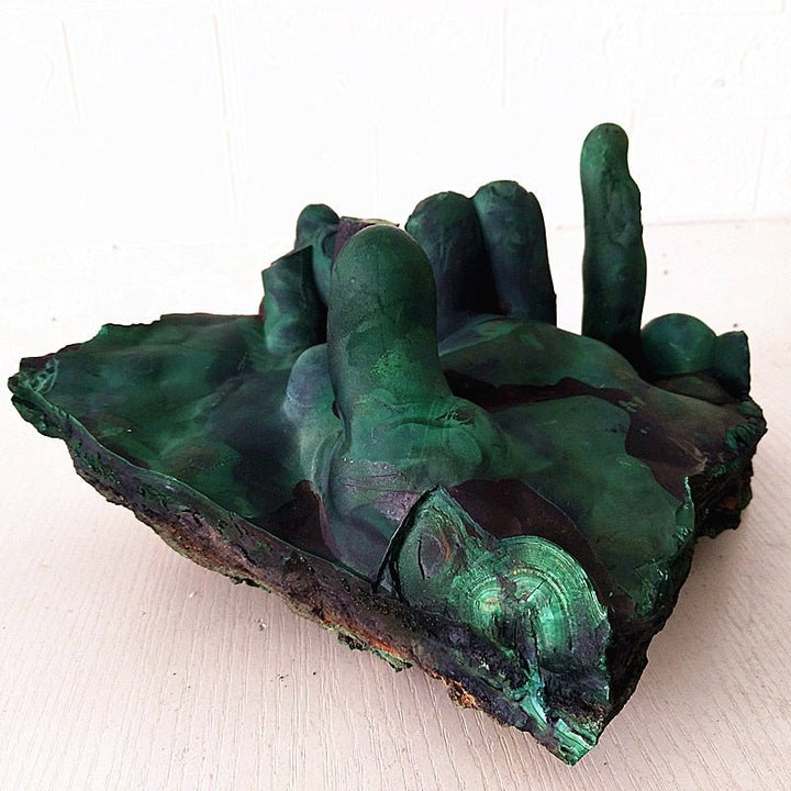 Malachite Stalactite Specimen - Light Of Twelve