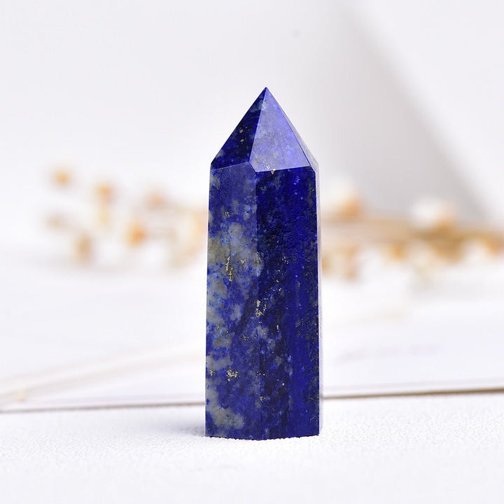 Mini Lapis Lazuli Towers: Petite Beacons of Wisdom - Light Of Twelve