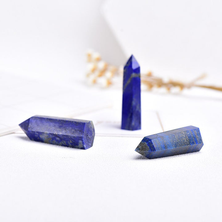Mini Lapis Lazuli Towers: Petite Beacons of Wisdom - Light Of Twelve