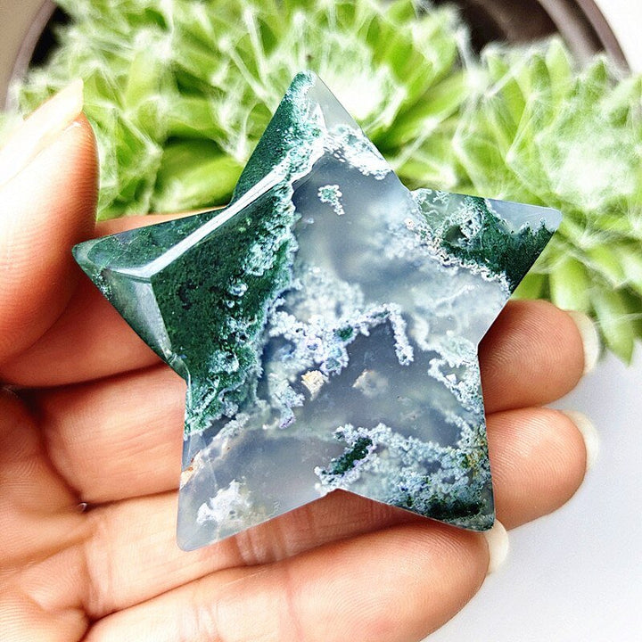 Moss Agate Stars - Light Of Twelve